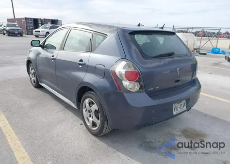 2009 Pontiac Vibe z USA, uszkodzony, nr VIN 5Y2SL67839Z400853